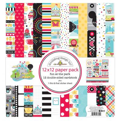 Doodlebug Fun At The Park Designpapier - Paper Pack